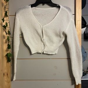 White Cover-up Cardigan